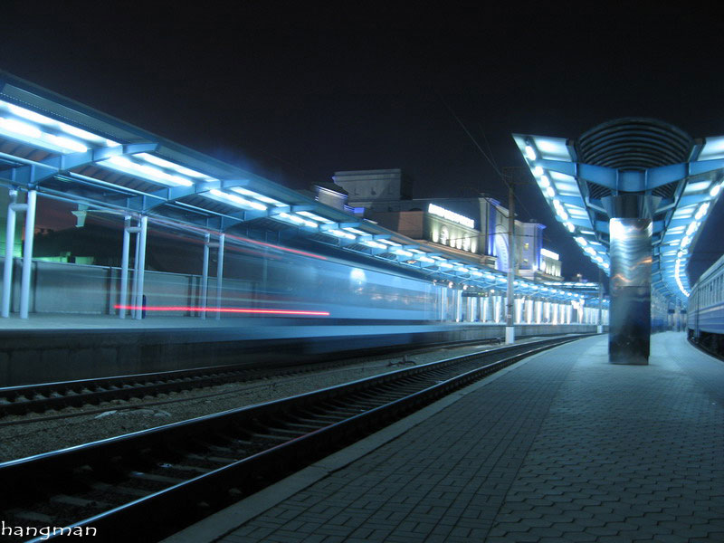 Фотография Ночной вокзал из альбома Мое видение мира автора Алексей