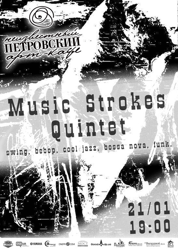 Music Strokes Quintet