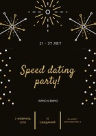  : Speed dating party