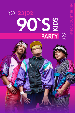  : 90's KIDS PARTY with #4