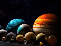 Посмотреть афишу: Планети та супутники