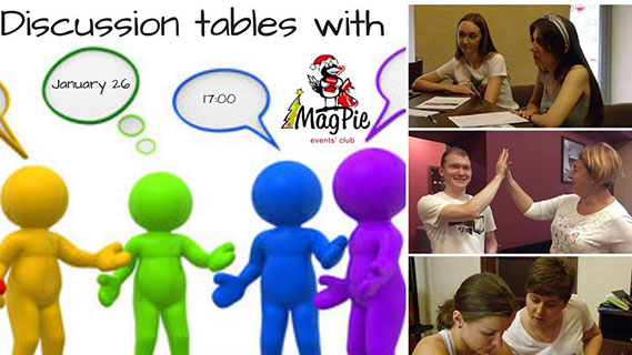 Discussion tables with MagPie