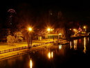Парк засинає