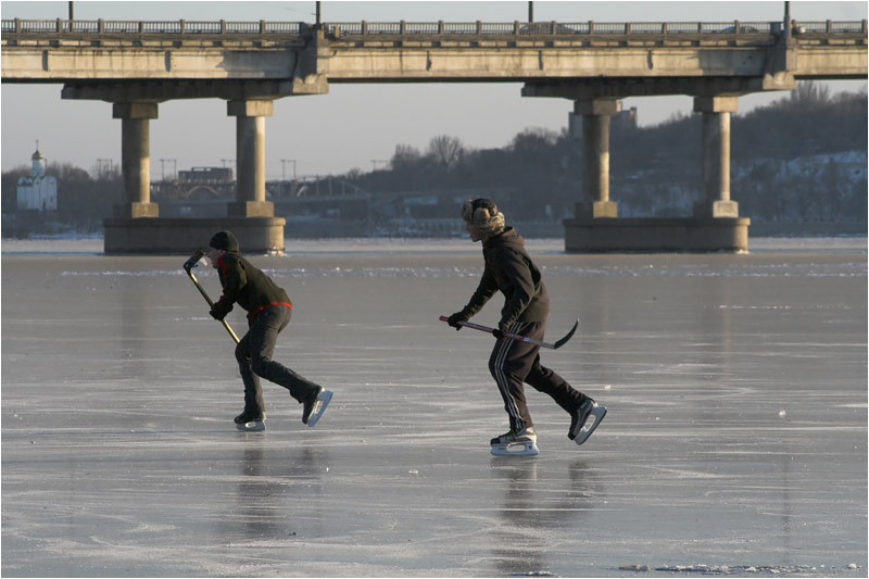 Ice battle  