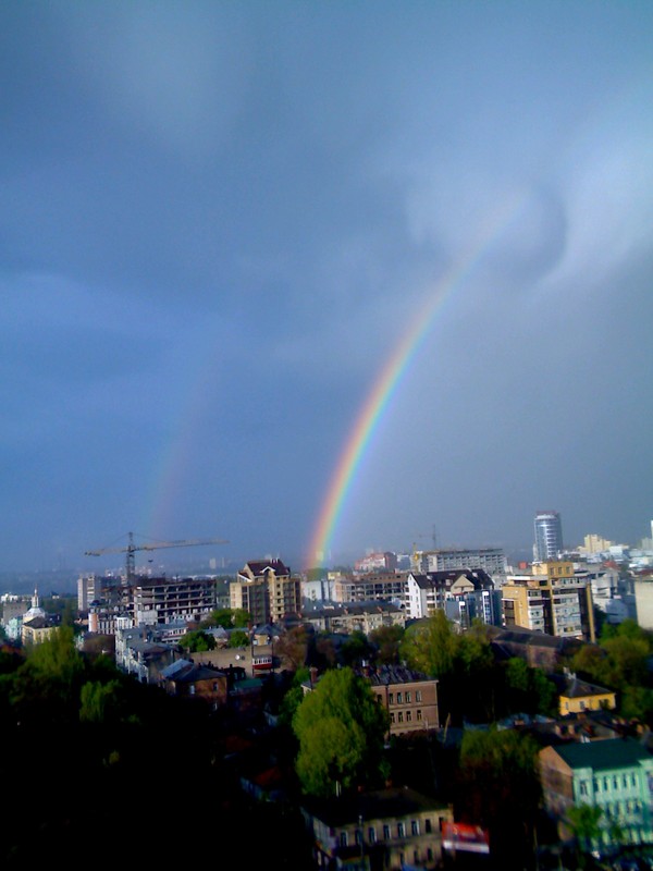 Double rainbow  