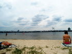 #Воронцовка #Пляж #Днепропетровск #Украина #Днепр #Река #Мост #люди #башни
