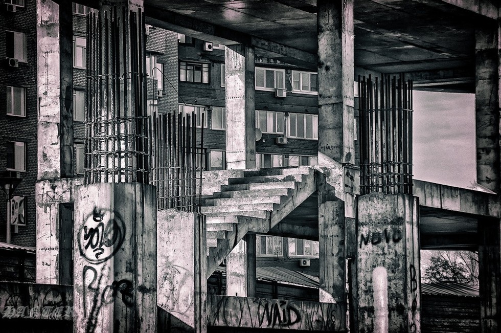 Steps.  
