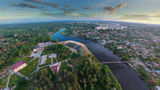 Річка Самара у Новомосковську