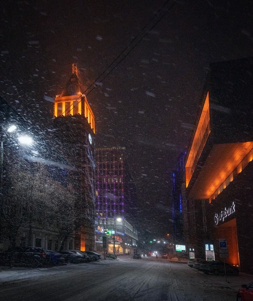 Снежный Город Фото