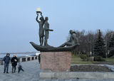 Youth of the Dnieper sculpture
