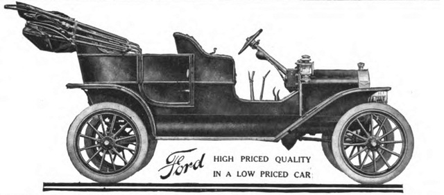 Ford T, 1908 