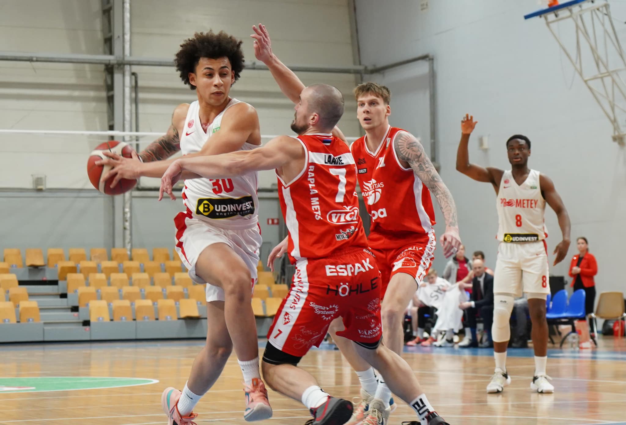  БК «Прометей» провів ювілейний матч у Латвійсько-естонській лізі