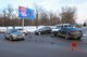 В Днепре на Космической столкнулись Geely, Hyundai и машина скорой помощи: пострадали двое человек