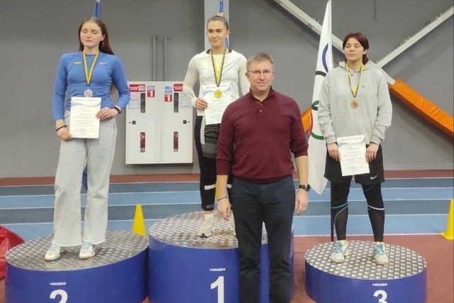 Днепровские легкоатлеты – победители и призеры Чемпионата Украины