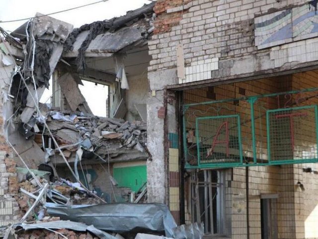 В Днепре во время ракетного удара погибла кафельная монументальная мозаика