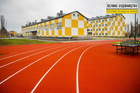 Обновленный стадион Перещепинской школы №1 стал центром спортивной жизни громады